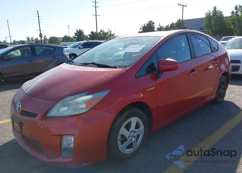 2010 Toyota Prius Ii из США, поврежденный, VIN JTDKN3DU5A5128988
